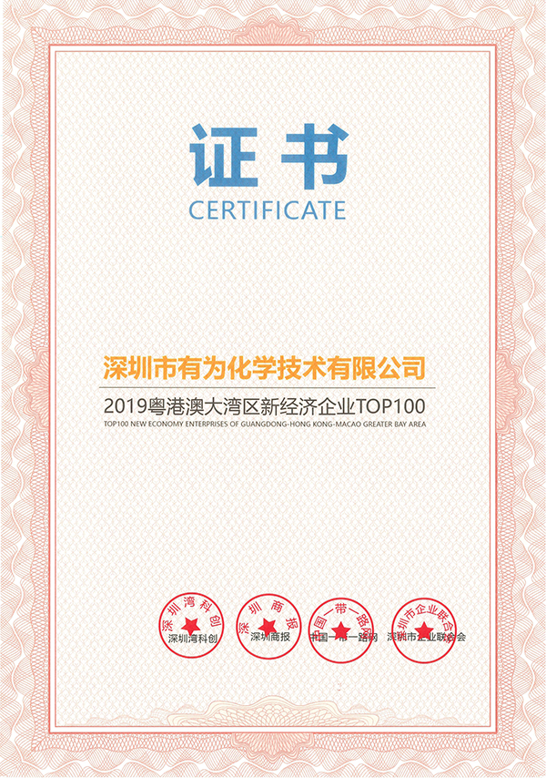 粵港澳大灣區新經濟企業TOP100